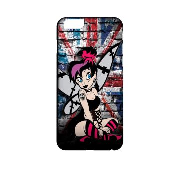 Coque rigide compatible pour iPhone PLUS 8+ Princesse Punk Rock Clochette Concept Art 20 - 1