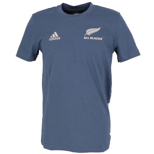 Tee shirt manches courtes Adidas All black tee rugby Turquoise Taille : S rèf : 56225