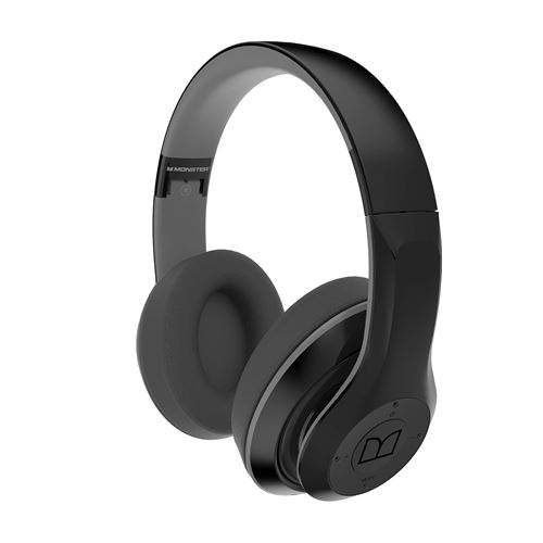 Monster iSport N-Tune 450 Casque sans Fil Bluetooth Noir