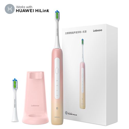 Brosse à dents électrique HuaweiI Hilink 38000 rpm IPX7 4 Vitesses Sonique,191mm - Rose