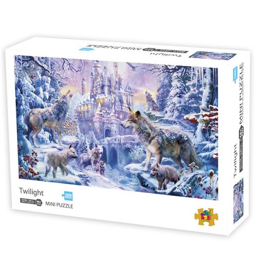0€01 sur Puzzle 1000 Pièces Loup Pour Adultes Et Enfants Multicolore W60 -  Puzzle - Achat & prix