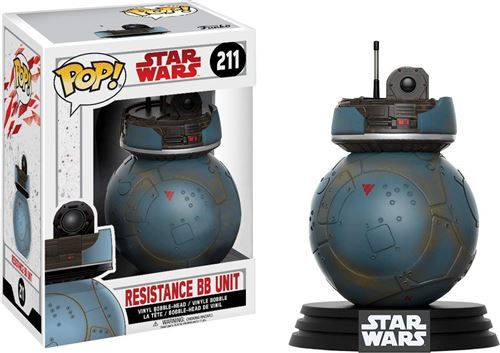 Star Wars Episode VIII : The Last Jedi - Resistance BB Unit Pop ! Figurine en vinyle
