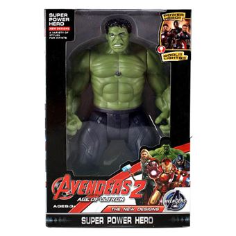 Led Clignotant Film Jouet Modele Enfants Cadeau De Noel Hulk Moyenne Figurine Achat Prix Fnac