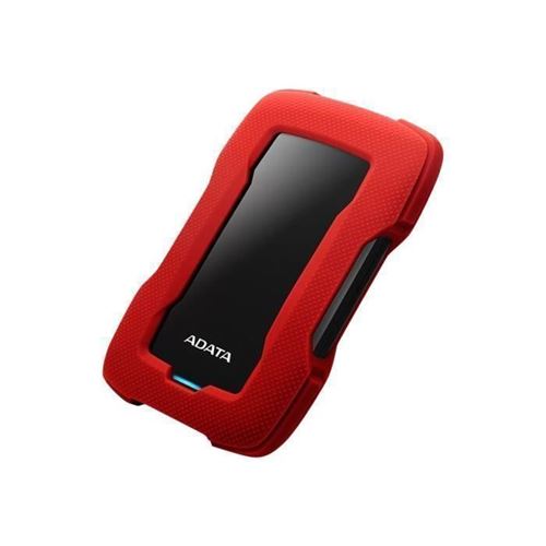 Adata - Disque dur externe HD330 - 2 To - USB 3.1 - AES 256 bits - Rouge - Image 4