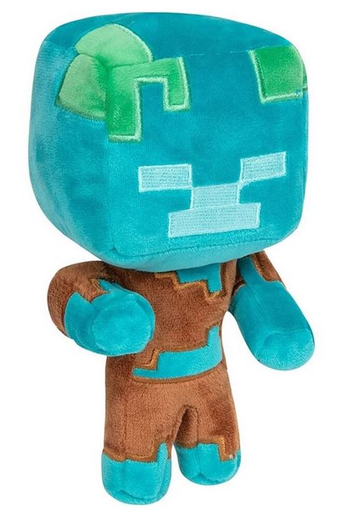 Peluche Minecraft Happy Explorer Drowned