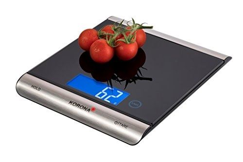 Korona finja balance de cuisine électrique, 15 kilograms, noir
