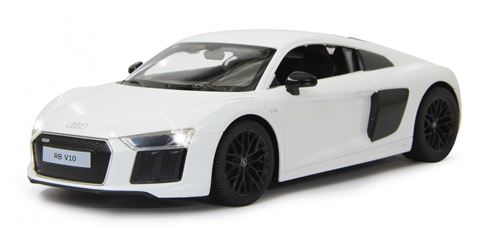 Rastar RC Audi R8 garçon 27 MHz 1:14 blanc