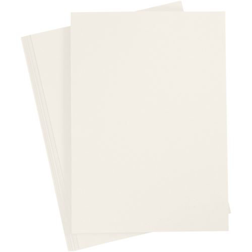 Creotime carton 21 x 29,7 cm 10 pièces 220 g crème
