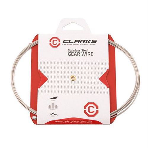 Cable derailleur inox clarks 2.30m (vendu a l'unite)