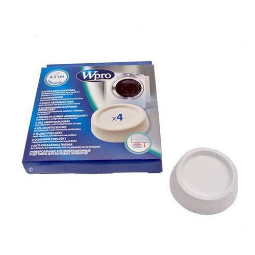 Lot de 4 patins anti vibrations universels (60237-15114) Accessoires et entretien 481281718845 WPRO - 60237_3662894876719