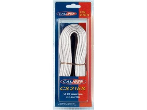 Câble haut-parleur - Caliber CS215WX - 10m 2x 1,5 mm 10 x 2 x 2 mm Noir