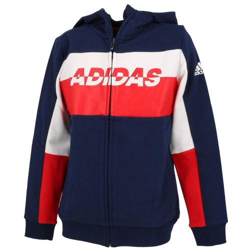 Vestes sweats zippés capuche Adidas Lb ft kn navy fzcapsw cdt Bleu taille : 9à10A réf : 19039