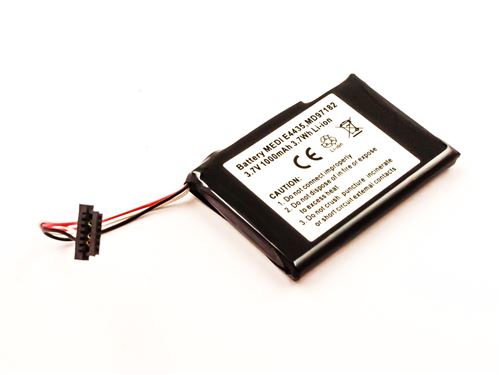 Batterie compatible MEDI E4435, MD97182, Li-ion, 3,7V, 1000mAh, 3,7Wh