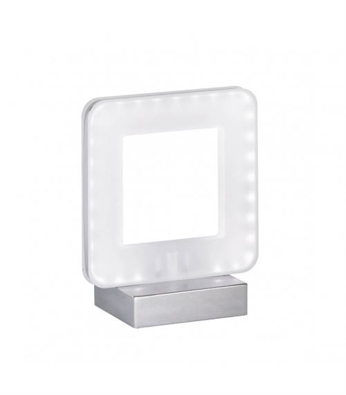 Lampe de table NIC chrome 1 ampoule LED