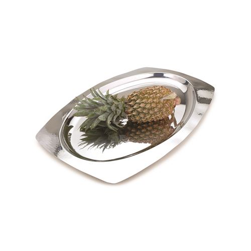 Aulica Plateau rectangulaire inox 56cm - Martele Argent
