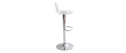 Tabouret De Bar Design En Plexiglas Transparent Orion Achat Prix Fnac