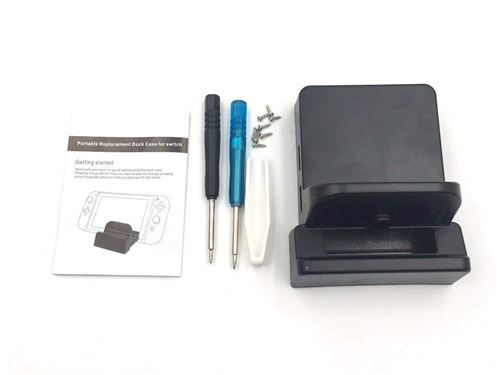 Third Party - Boitier Support De Charge De Remplacement Nintendo Switch - 3700936111814