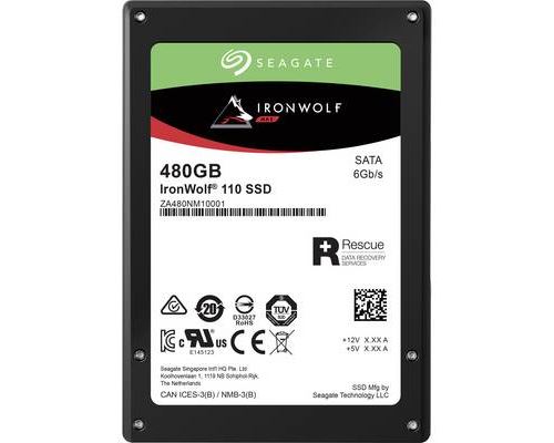 Stockage Disque dur Seagate disque SSD IronWolf 110 480 Go - ZA480NM10011