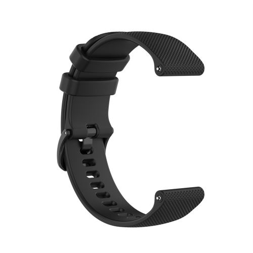 Bracelet de montre Compatible avec Huawei GT2 46 MM, Silicone - Noir