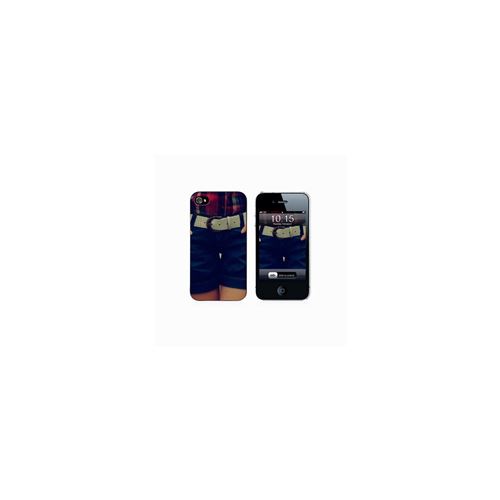 Coque rigide short en jean iPhone 4/4S