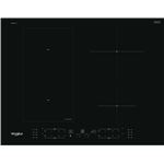 Whirlpool WL B4265 BF/IXL - Table de cuisson à induction - 4 plaques de cuisson - Niche - largeur : 56 cm - profondeur : 48 cm - avec garniture avant en acier inoxydable - noir