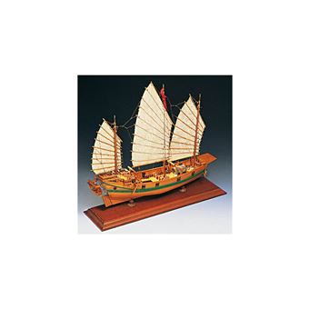 Maquette bateau en bois : Jonque Chinoise Amati - 1