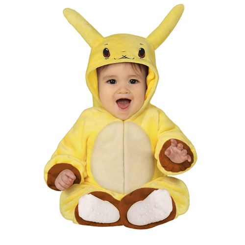 Deguisement Pikachu Bebe 12 24 Mois Jaune 872 Guirca Deguisement Enfant Achat Prix Fnac