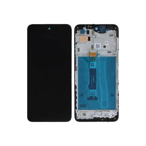 Original Ecran LCD et Vitre Tactile Avec Chassis Noir pour Motorola Moto G42 5D68C21049