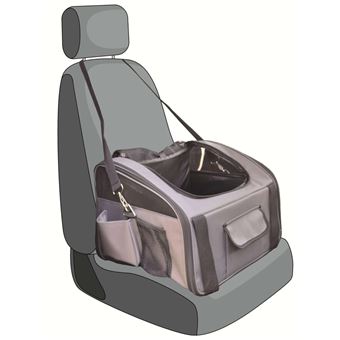 Siège d'auto pour Animal de Compagnie pour Sac de Transport pour siège d'auto  pour Chat et Chat pour Chien et Chat avec Laisse de sécurité et Poche de  Rangement pour Fermeture à