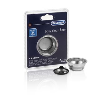 Filtre 2 tasses DLSC401 5513281001 pour Cafetière - Expresso broyeur DELONGHI , DEDICA, DISTINTA, ICONA VINTAGE, SCULTURA - 1