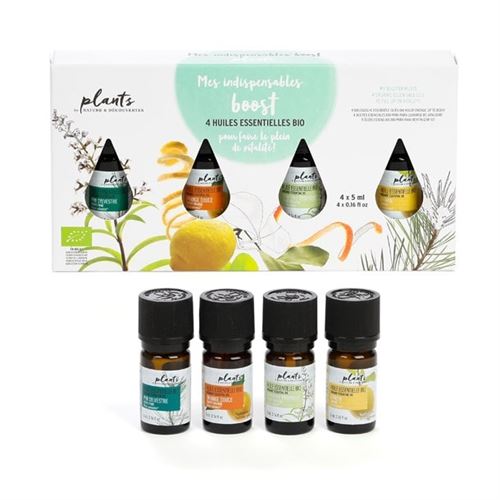 Coffret 4 Huiles essentielles Vitalité 15222980