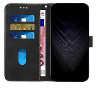 Étui Portefeuille Oukitel WP39 Pro 5G - Cuir PU Marron - Rabat Magnétique, Emplacements Cartes Et Fonction Support
