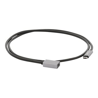 LMP - Câble d'extension USB - USB-C (M) pour USB-C (F) - Thunderbolt 3 - 20 V - 3 A - 1 m