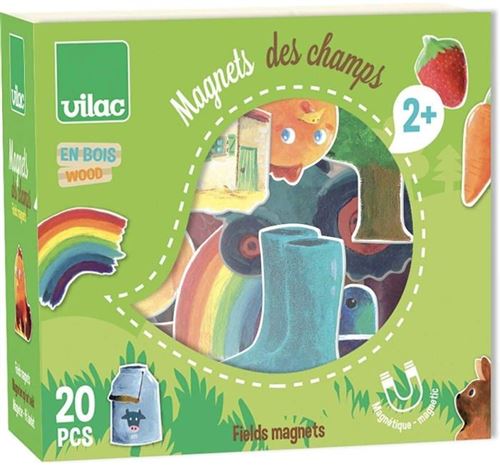 Non Communiqué Vert Vilac - Magnets Des Champs