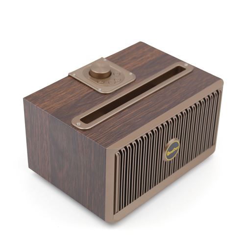 Enceinte Bluetooth OneDer V6 Sans Fil Marron