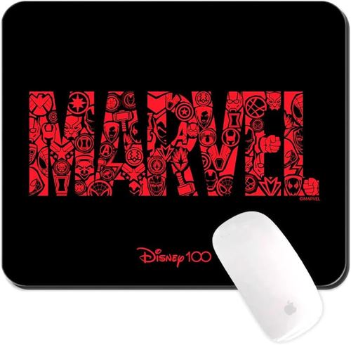 Tapis de souris Disney du 100e anniversaire de Marvel - Tapis de