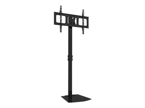 TECHly Floor Support - Pied - pour Écran LCD - noir - Taille d'écran : 32-70 - posé sur le sol