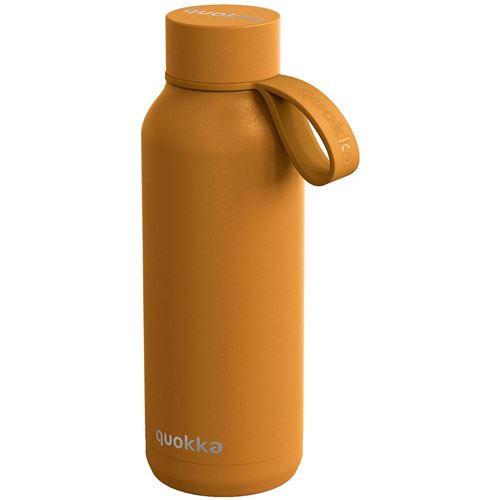 Quokka Jaune Bouteille Isotherme 510Ml Collection Solid Avec Sangle - Image 3