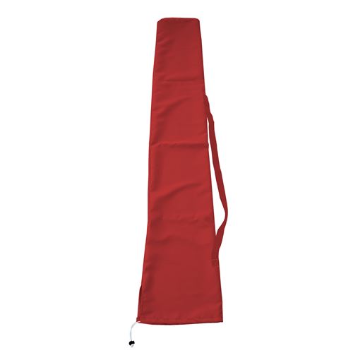 Révetement pour parasol jusqu'à 3x4m, revêtement avec cordon de serrage bordeaux