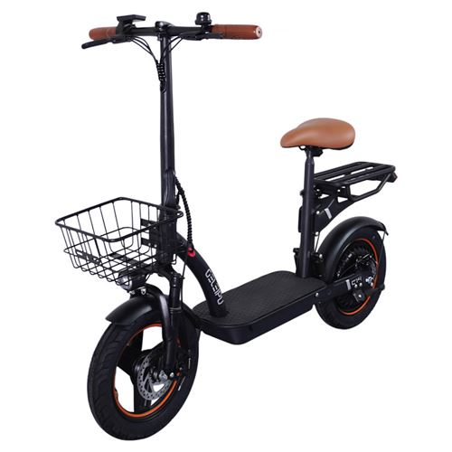  Trottinette &eacute;lectrique Geleipu C14 Moteur 500W Batterie 48V17.5Ah 14 Pouces Pneu Vitesse Max 32KM/H Autonomie Max 100KM