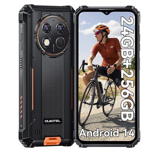 4G SmartPhone OUKITEL G1 6.52 6Go 256Go Dual SIM-Orange