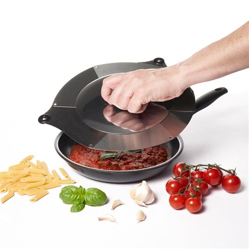 Support réglable pour couvercle de casserole : 4 pièces anti-déversement -  Design carotte - Étagère en silicone pour garder le couvercle ouvert -  Assistants de cuisson - Couvercles de casseroles en silicone : :  Maison