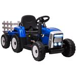 Voiture électrique Tracteur Enfants 12V Remorque Amovible Double Moteur 35wbleu 18 Mois Et Plus30 Kg 85264474