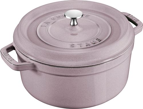 Cocotte 24 cm, Rond(e), fleur de cerisier, Fonte