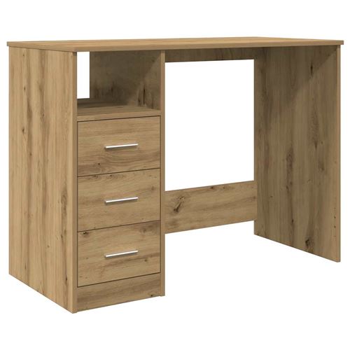 Vidaxl Bureau Chêne Artisanal 102X76x50 Cm Bois D'ingénierie Réf. 855853 - Image 3