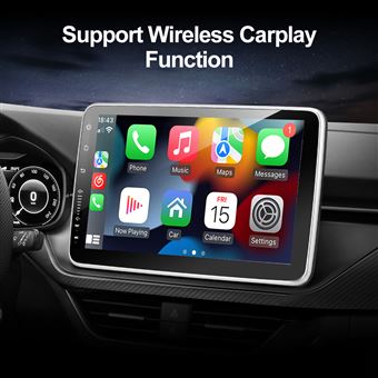 144€ sur Autoradio Gearelec Android 9 pouces avec Carplay écran Tactile  Rotatif à 360 Degrés 2+32Go WiFi GPS Bluetooth Appels Mains Libres -  Autoradio - Achat & prix