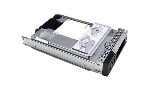 Dell - Klantenset - SSD - Mixed Use - 480 GB - 2.5 (in 3,5 draagtas) - SATA 6Gb/s