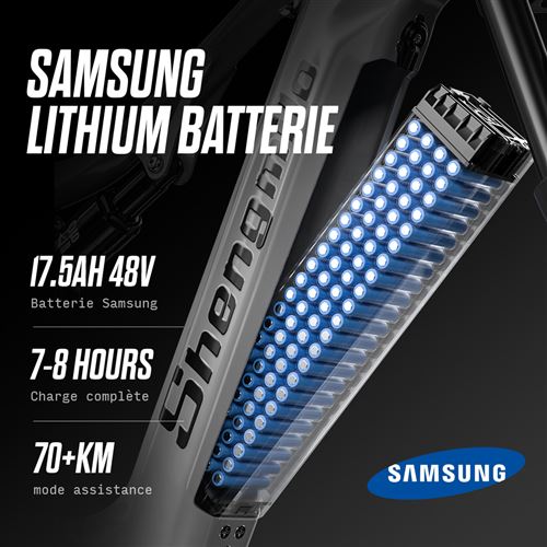 Shengmilo S600 - Vélo Électrique Adulte - 2000W Double Moteur - vélo fat bike 26 pouces Shengmilo S600 - Vélo Électrique Adulte - 2000W Double Moteur - vélo fat bike 26 pouces