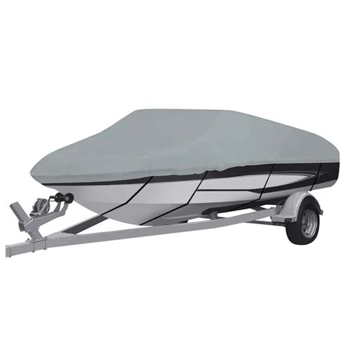 Telo Per Barca Grigio 760x350x40 Cm - Vidaxl