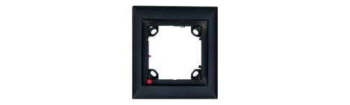 MOBOTIX Single Frame - Montagebeugel lcd-scherm - zwart